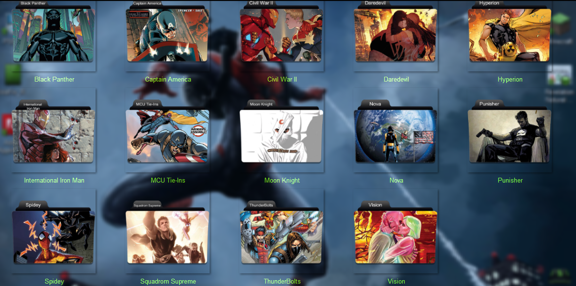 All-New All-Different Marvel Folder Pack v3 by Draconoss on DeviantArt