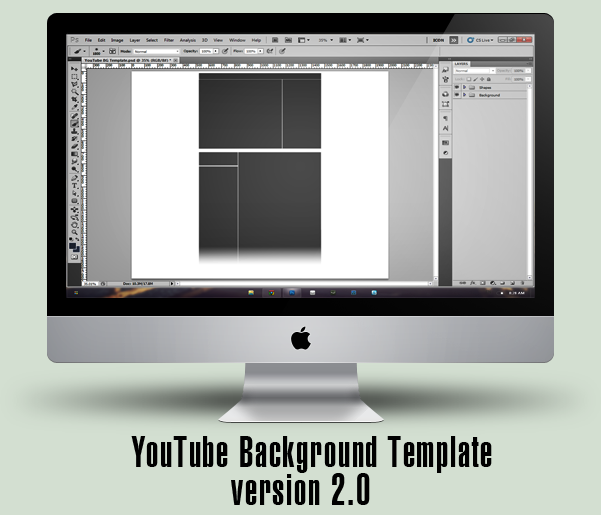 YouTube BG Template V.2