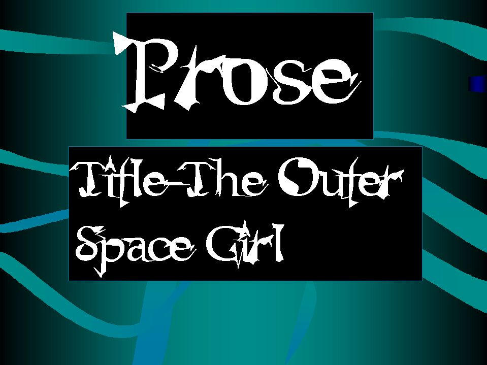 The Outer Space Girl by sappy-fire on DeviantArt