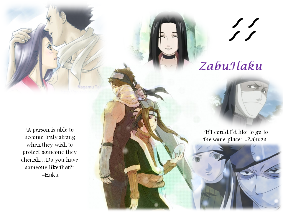 Naruto: Zabuza and Haku Tribute by LadySesshy on DeviantArt