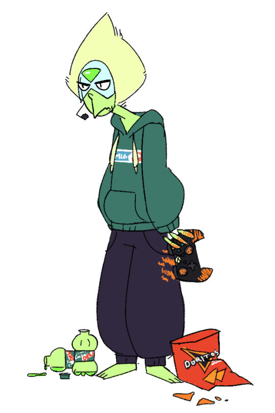 Digital World in my Hands [Peridot x Reader][SU] by MakePastaNotWar on