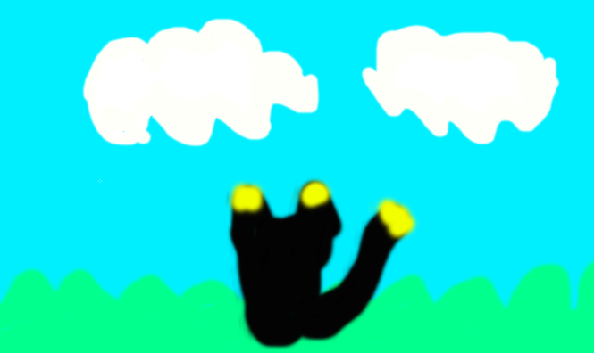 Cat looking at the clouds by StarTheNinja on DeviantArt