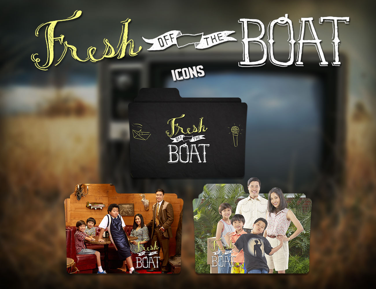 Fresh Off the Boat Folder Icon by Eanzito on DeviantArt