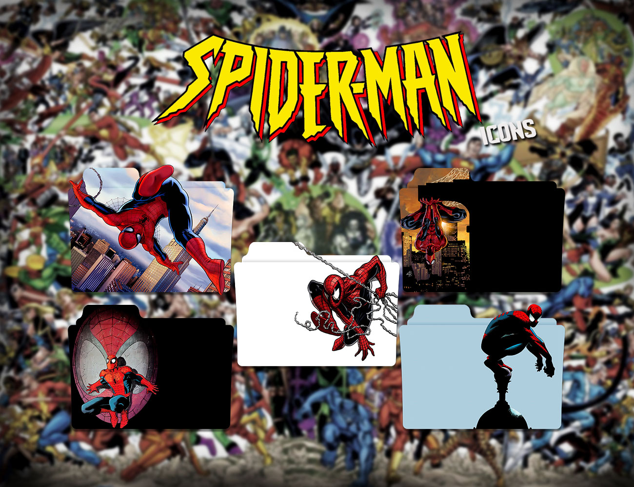 Spider-Man Folder Icon by Eanzito on DeviantArt