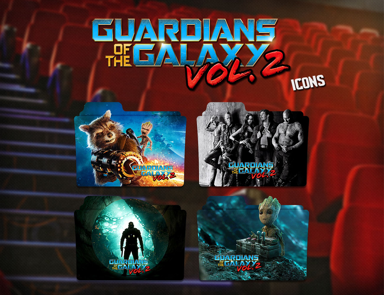 Guardians of the Galaxy Vol. 2 Folder Icon by Eanzito on DeviantArt