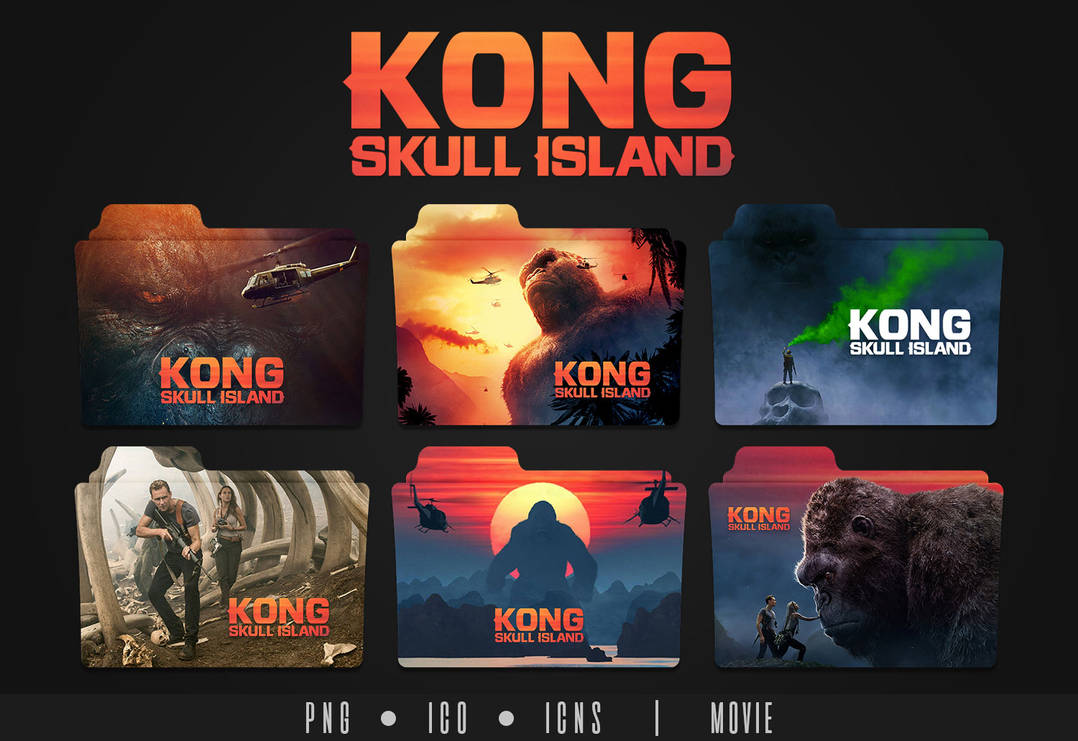 Kong: Skull Island Folder Icon by Eanzito on DeviantArt