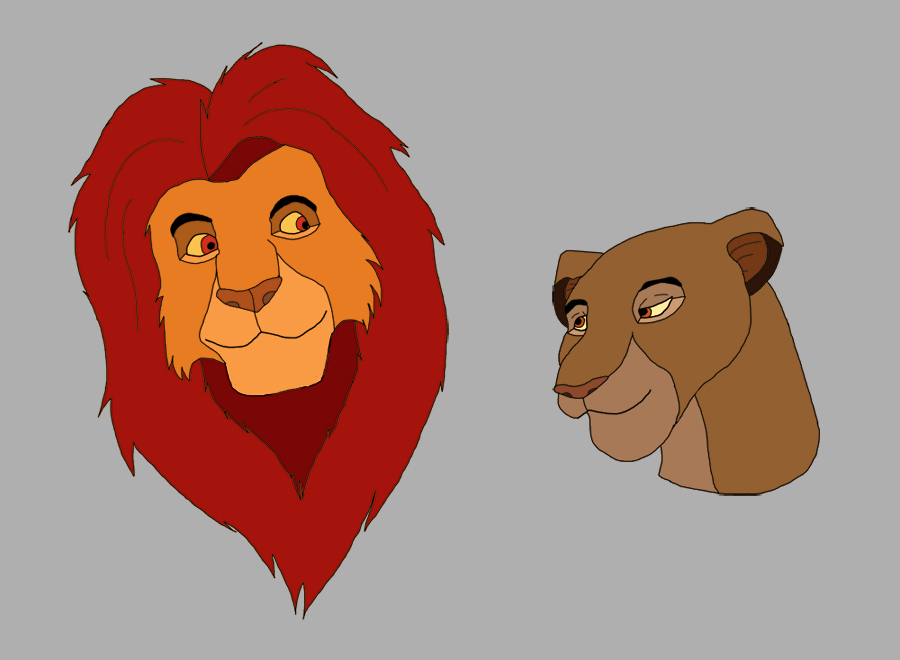 Mufasa and Sarabi