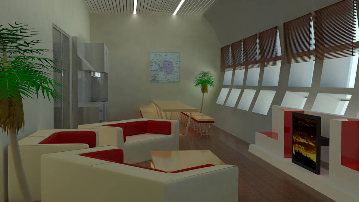 007 - F2 - Living room Rendering by Naughty-b-Nature on DeviantArt