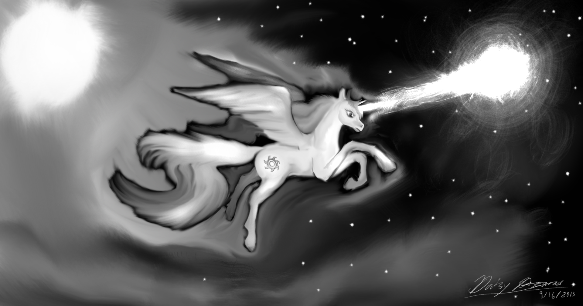 Celestia banishes the night.