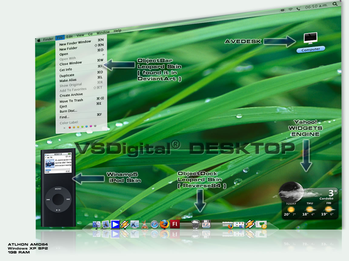 Leopard Finderbar - ObjectBar by vsdigital on DeviantArt