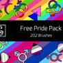 Shrineheart's Free Pride Pack - 202 Brushes