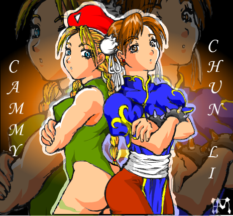 chun-li and cammy