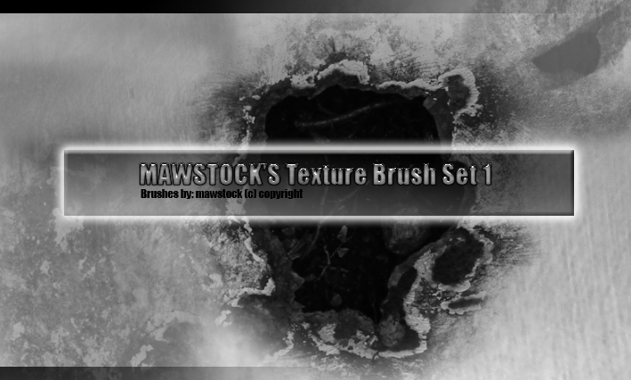 Mawstock Texture Brushes Set 1