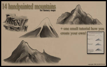 Handpainted Mountains