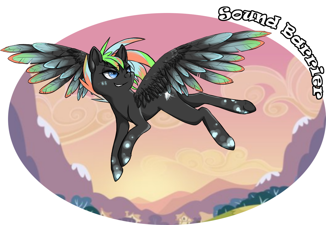 MLP OC :: Sound Barrier by ShhItsDark on DeviantArt