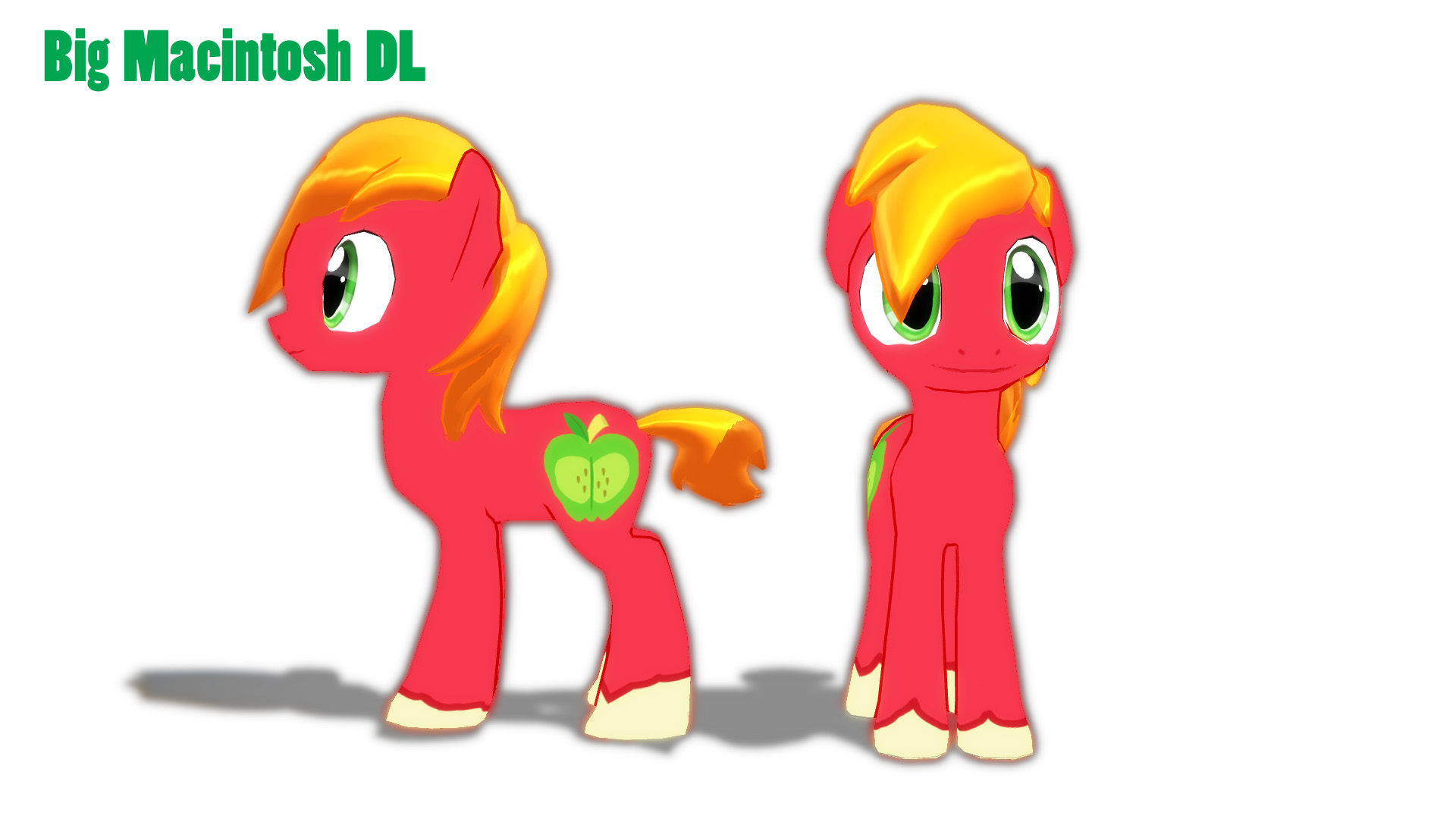 MMDxMLP Big Mac DL by mizuki12341 on DeviantArt