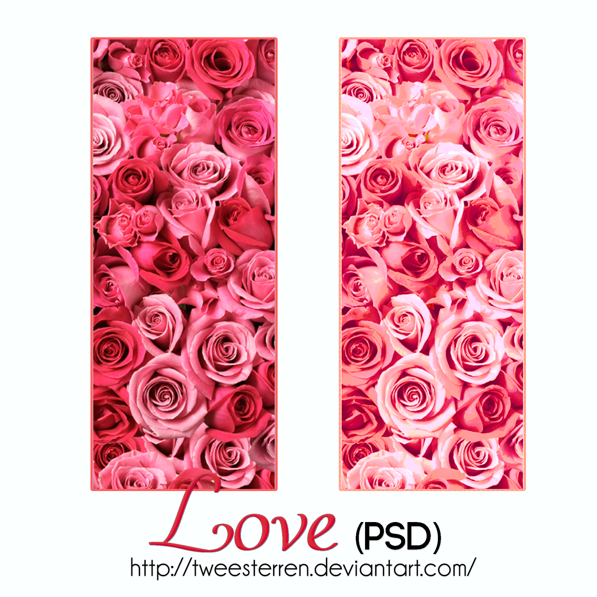 PSD. Love. By TweeSterren.