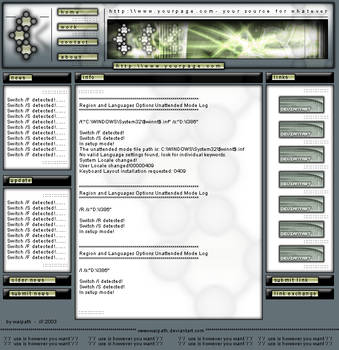 Just another web interface by warpath, visual art