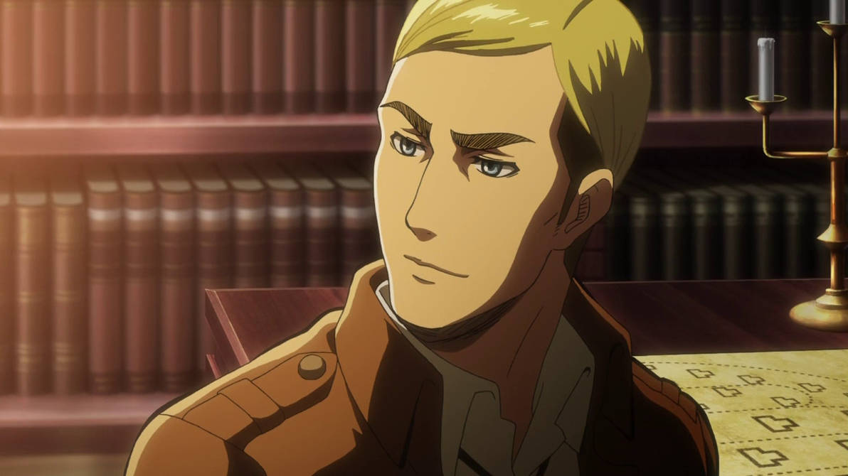 A Pillow For The Commander Drunk Erwin X Reader By Cherrypikkins On Deviantart