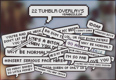 +22 Tumblr Overlays