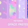+ SPACE PASTEL PATTERNS +