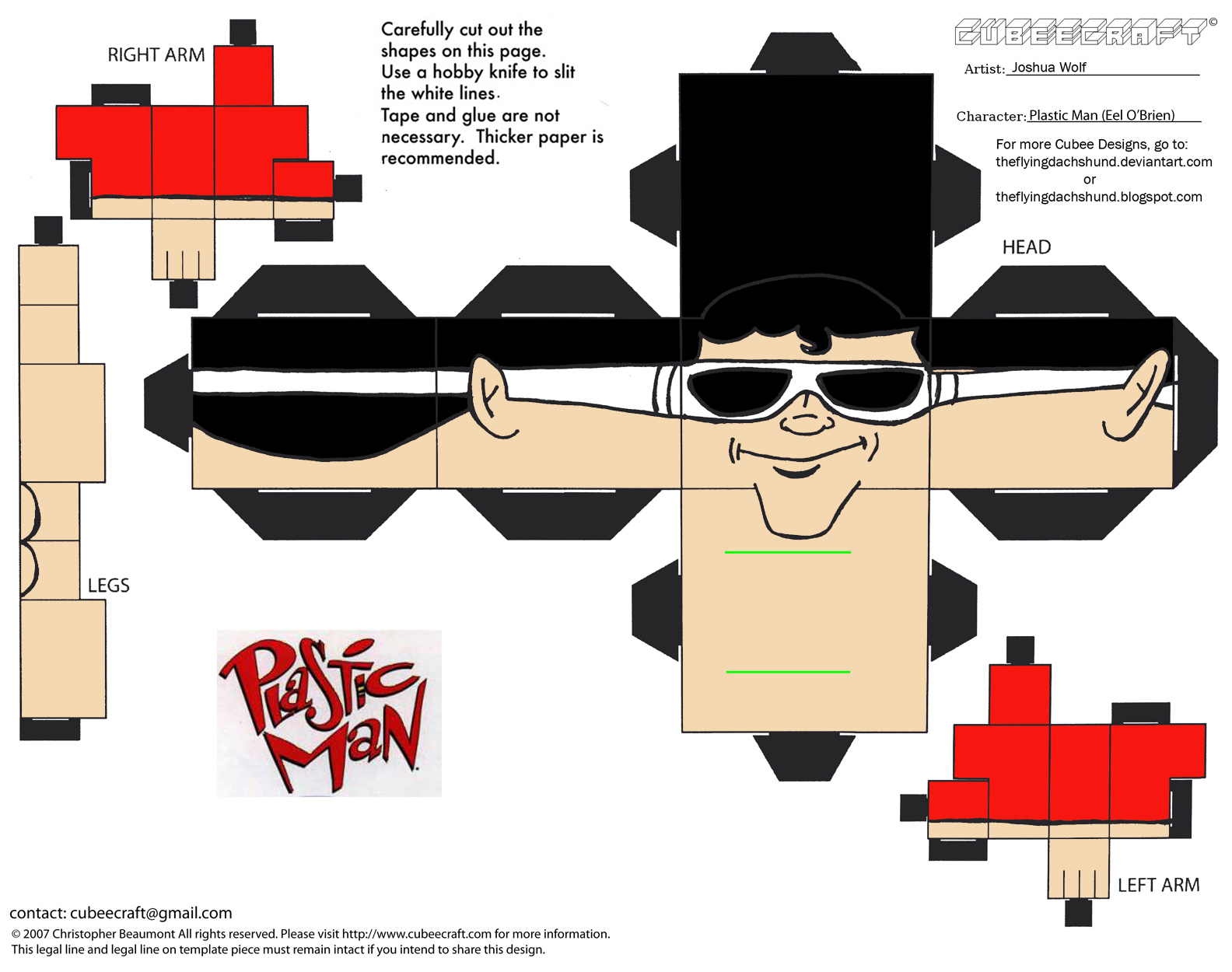 JLA 1: Plastic Man Cubee