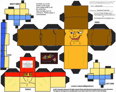 Spumco 2: Powdered Toast Man Cubee