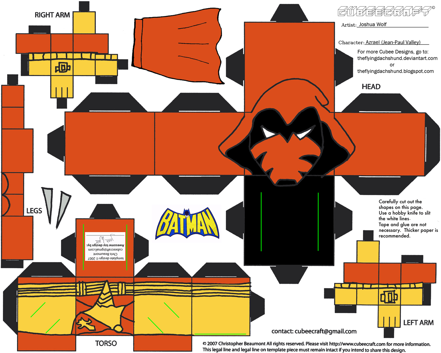 DC SH 7: Azrael Cubee