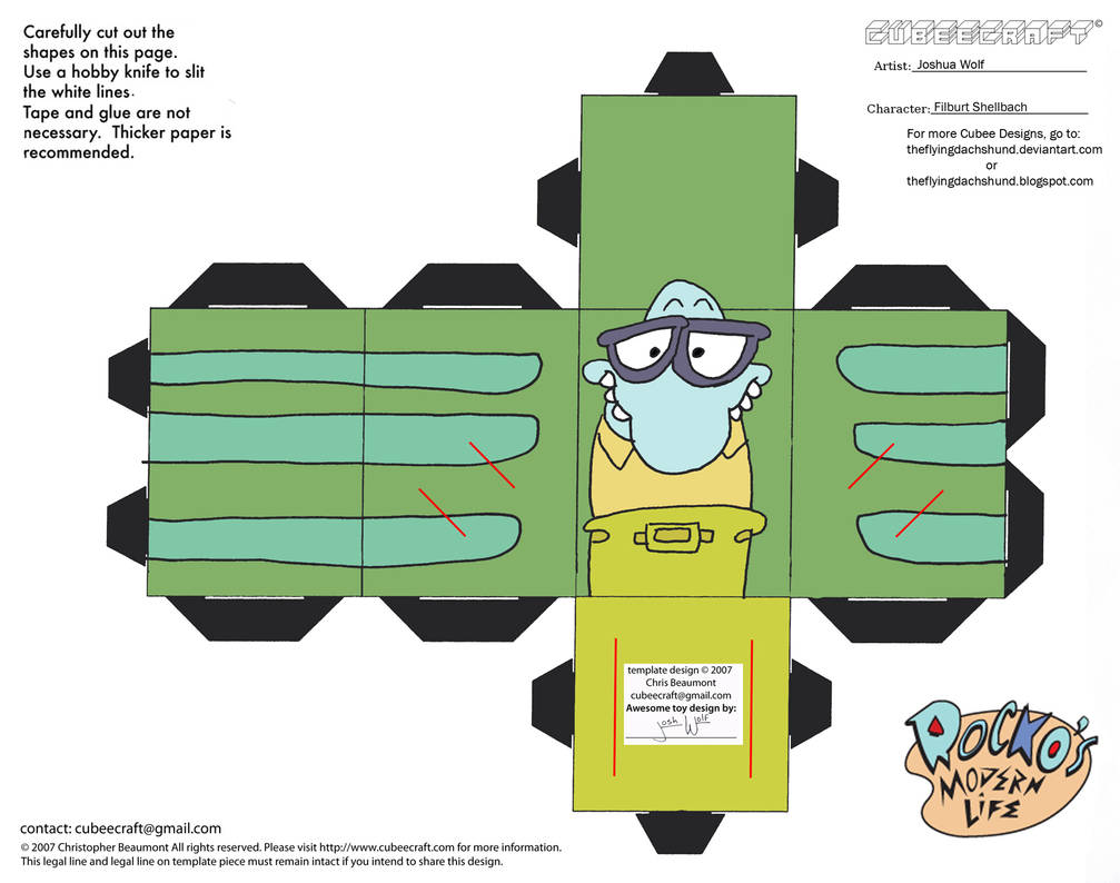 RML: Filburt Cubee by TheFlyingDachshund on DeviantArt