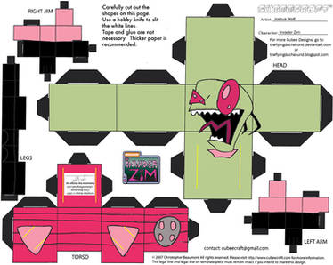 Zim: Invader Zim Cubee