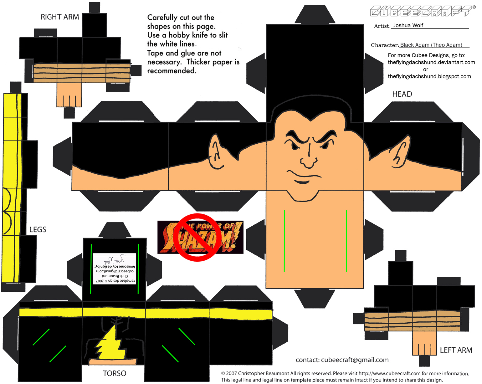 Vil11: Black Adam Cubee