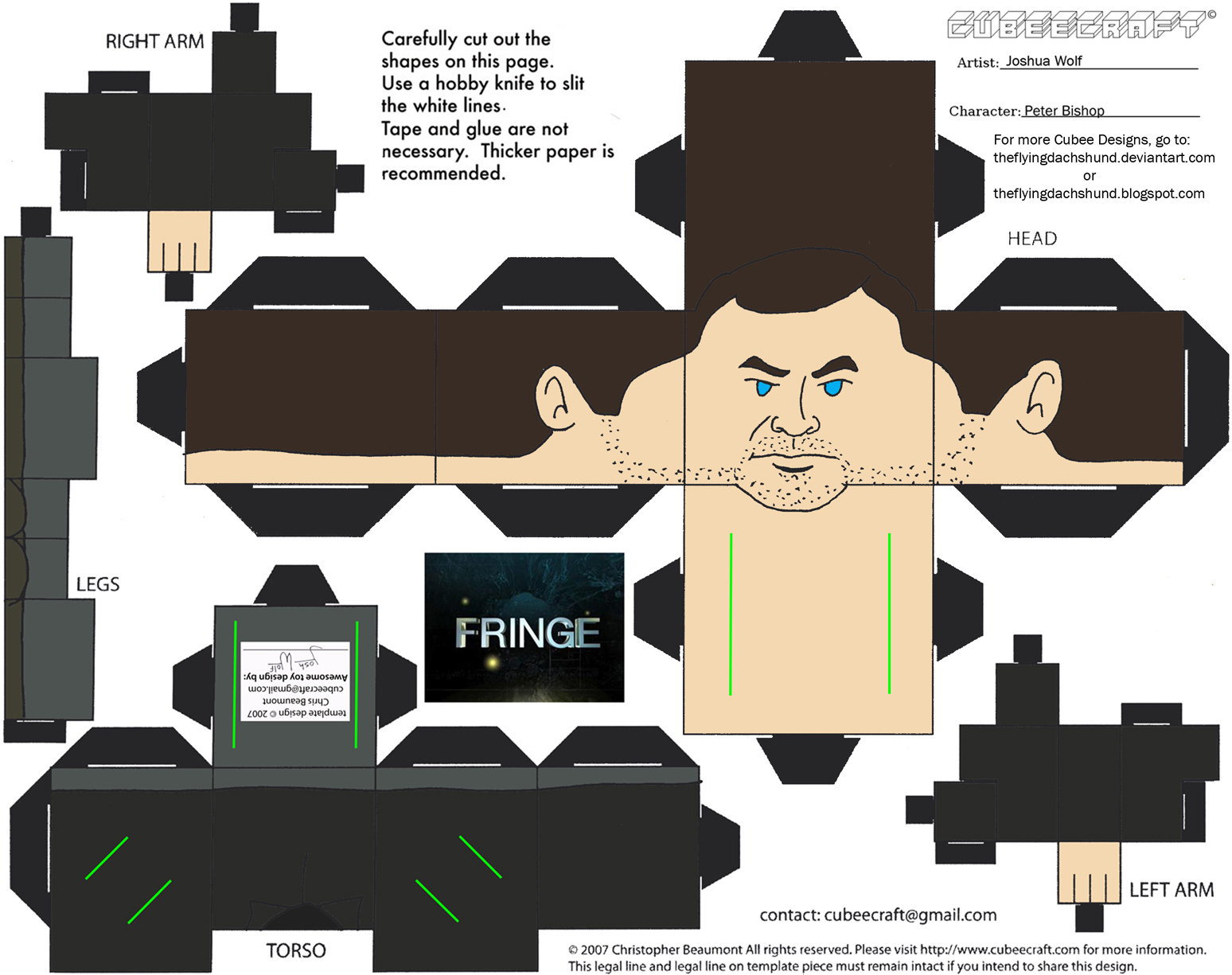 Fringe1: Peter Bishop Cubee