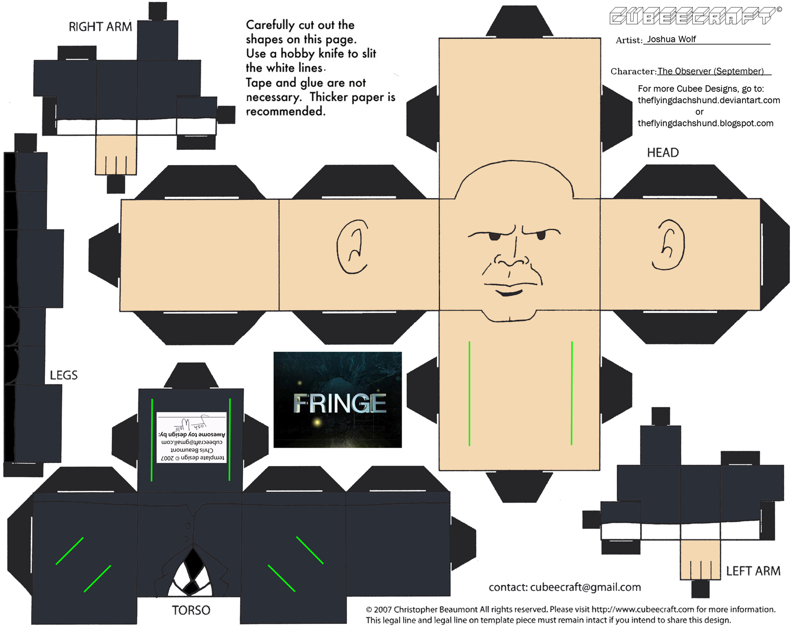 Fringe1: September Cubee