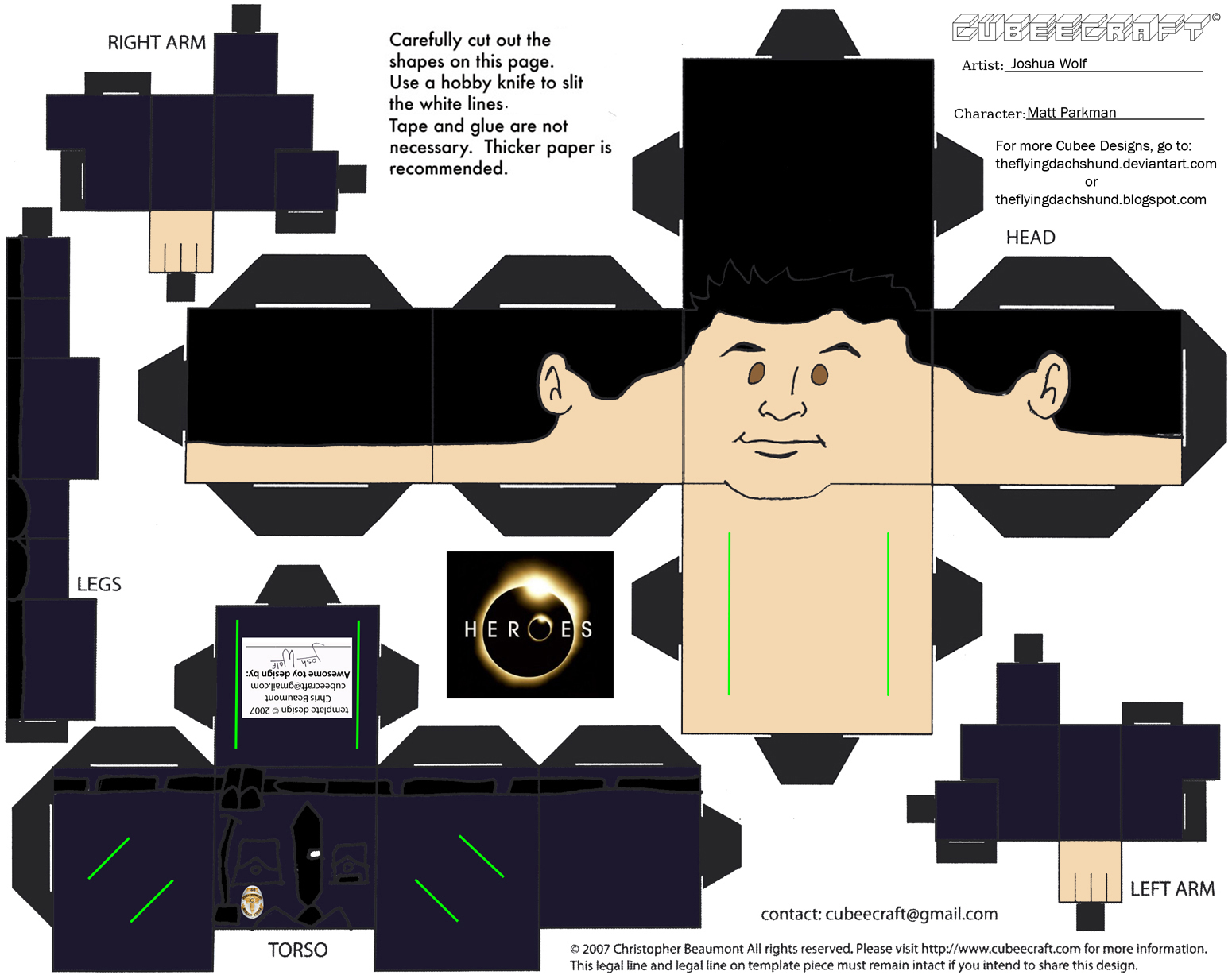 Heroes2: Matt Parkman Cubee