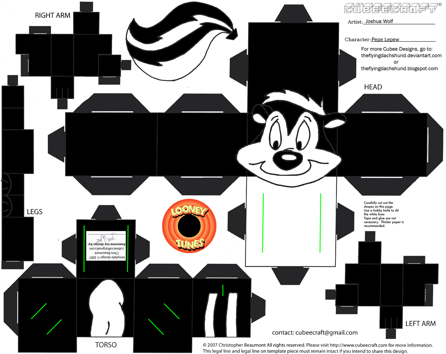 LT3: Pepe Lepew Cubee