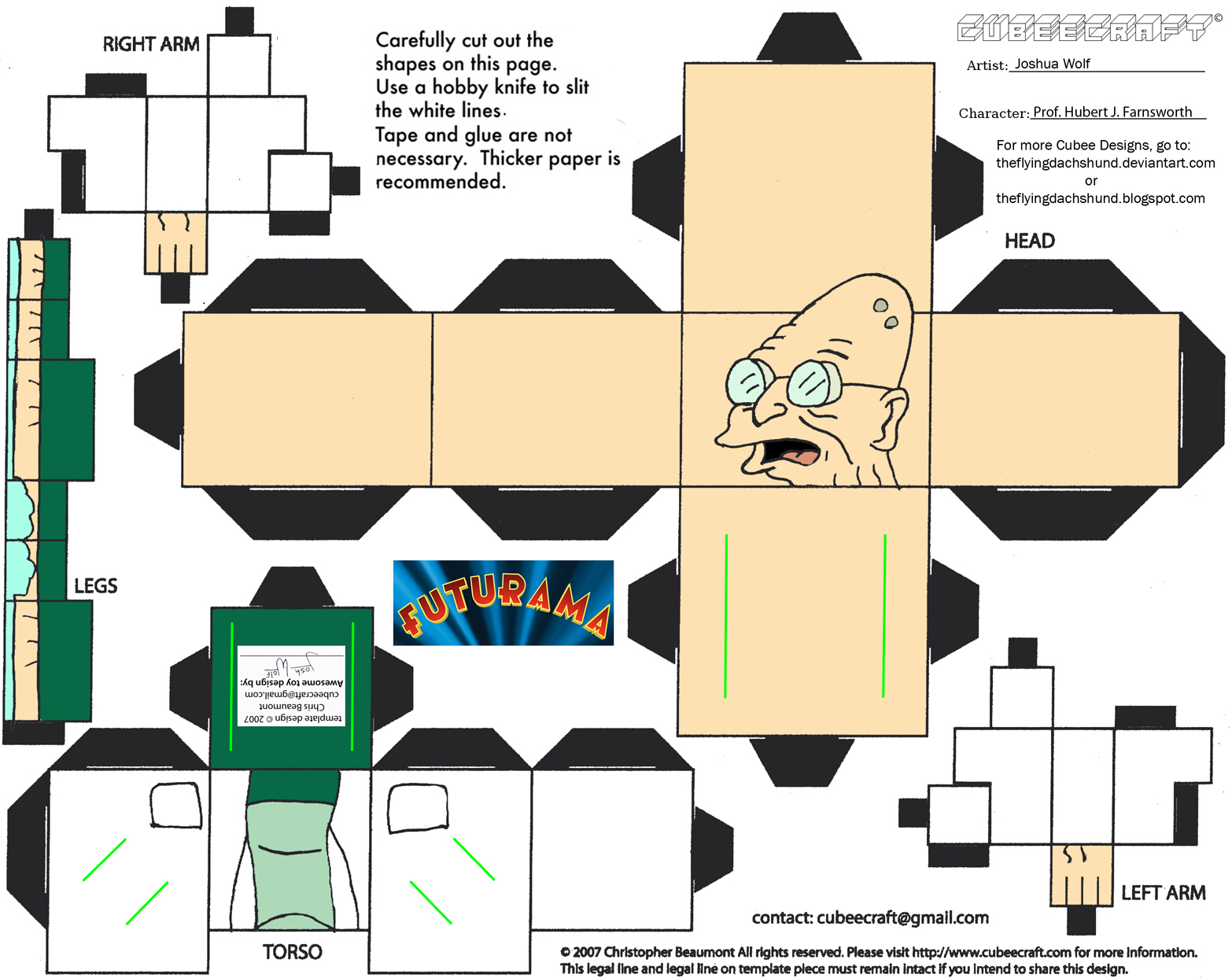 Fut1: Hubert Farnsworth Cubee