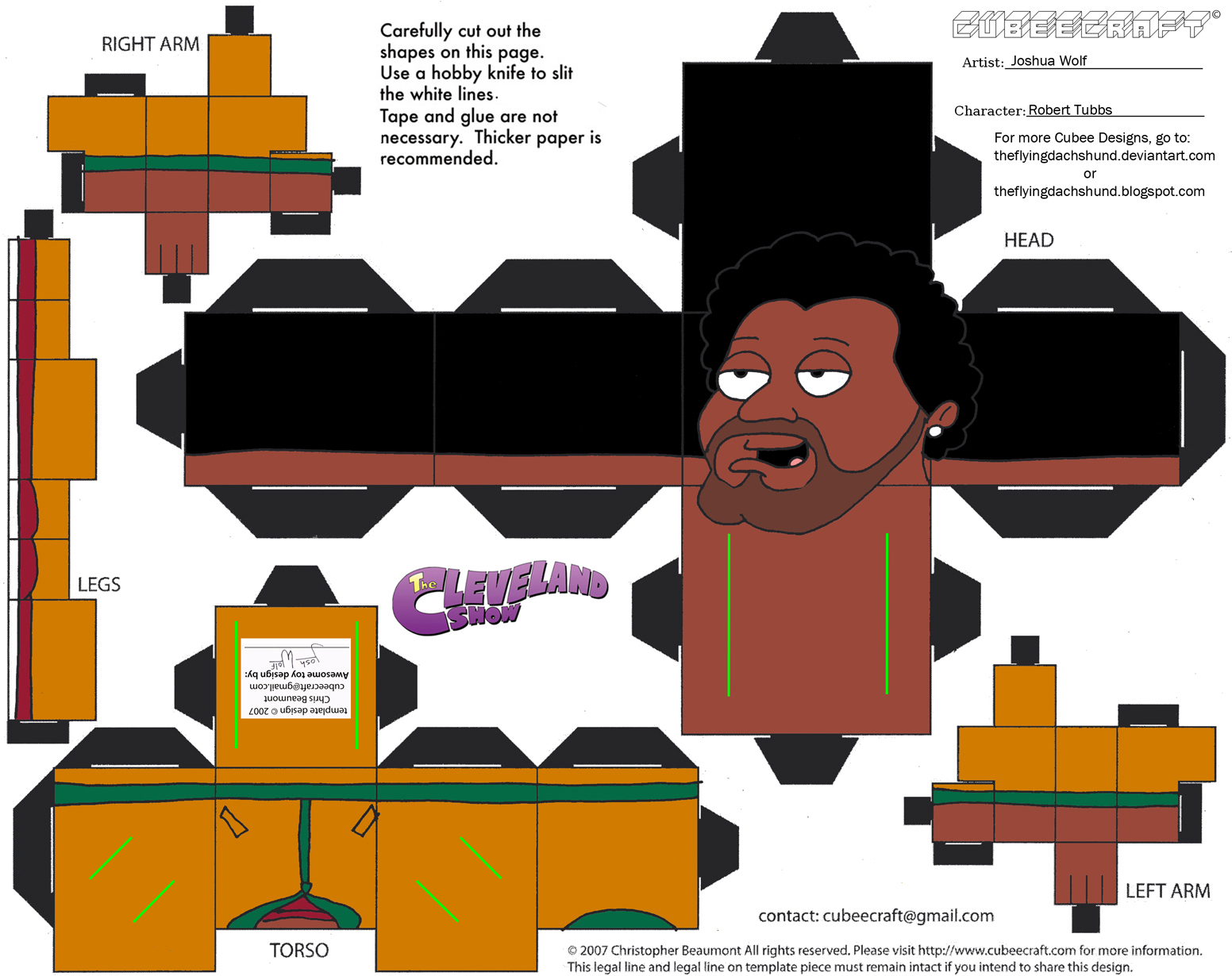 FG6: Robert Tubbs Cubee by TheFlyingDachshund on DeviantArt