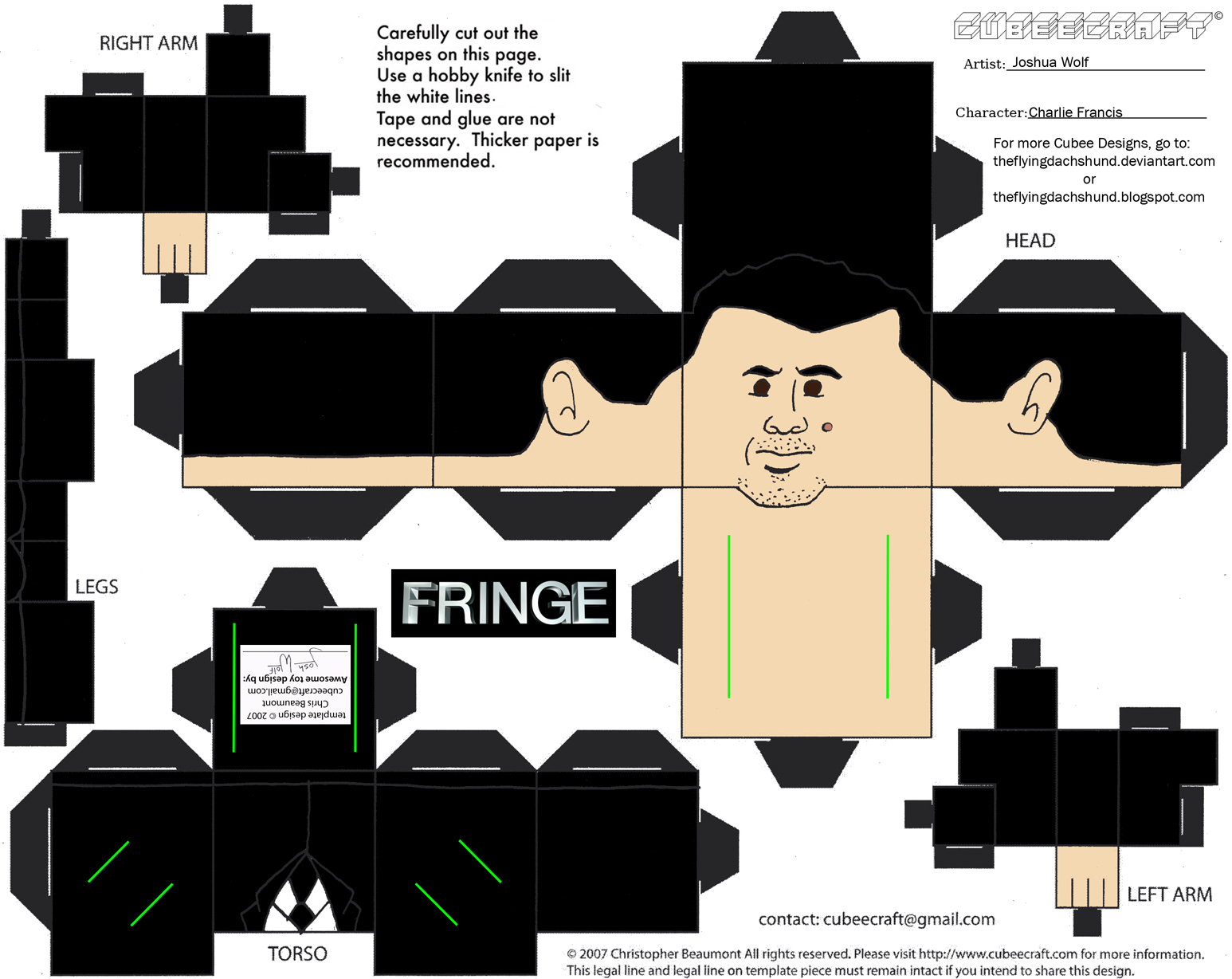 Fringe3: Charlie Francis Cubee