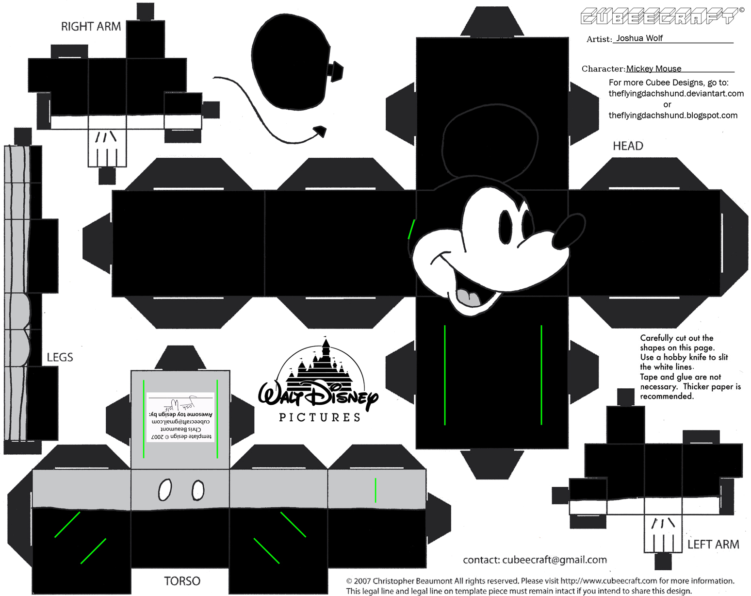 Dis1: Mickey Mouse Cubee