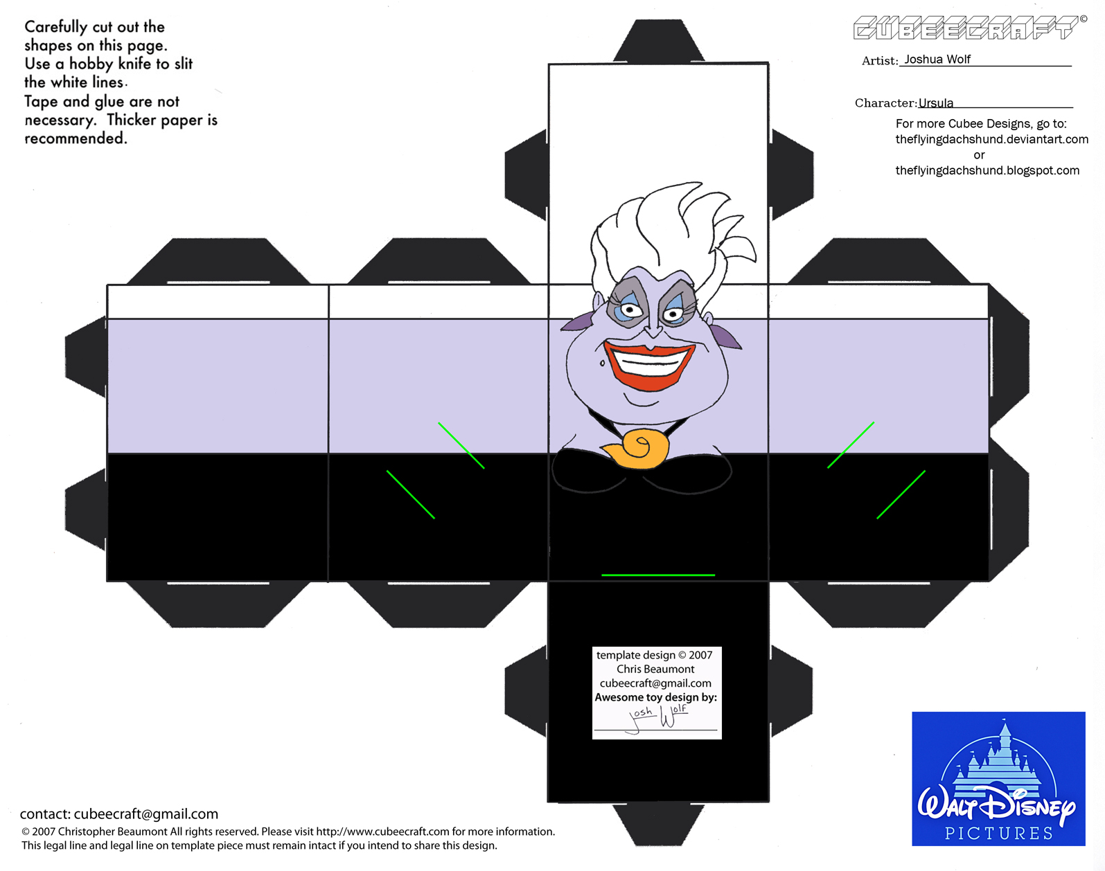 Dis13: Ursula Cubee by TheFlyingDachshund on DeviantArt