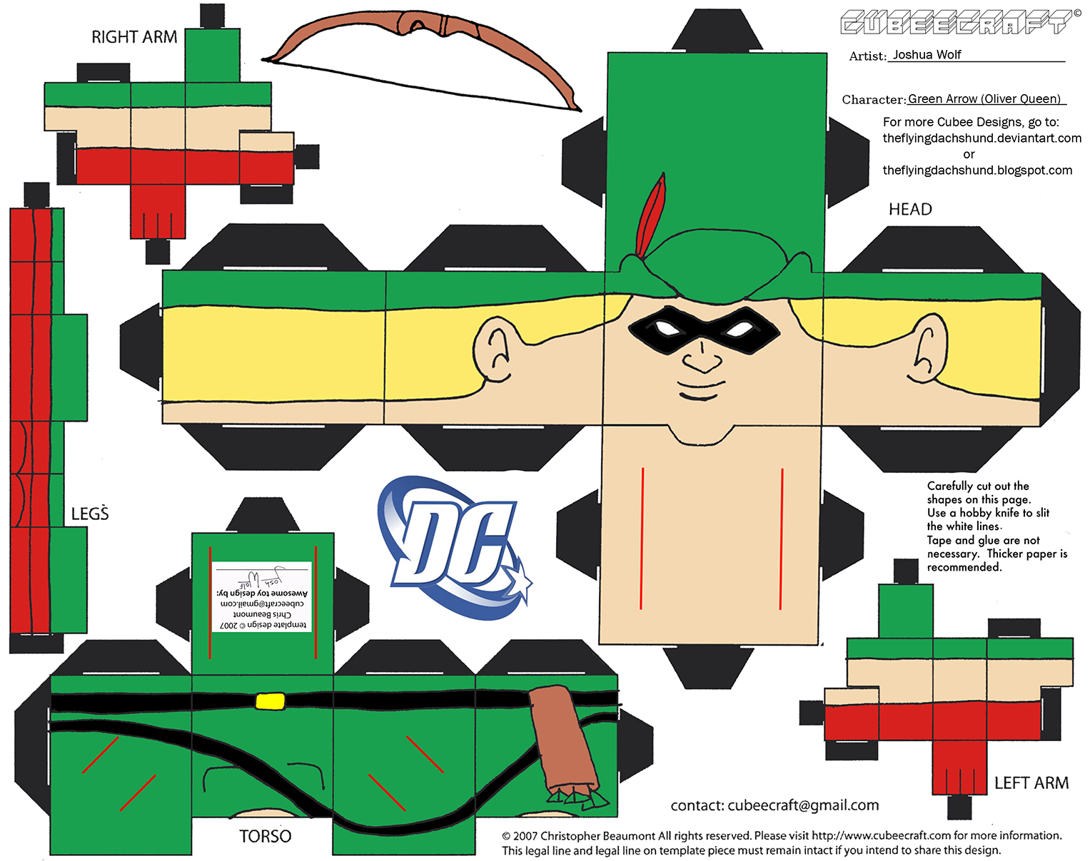 LDC3: Golden Age Green Arrow Cubee