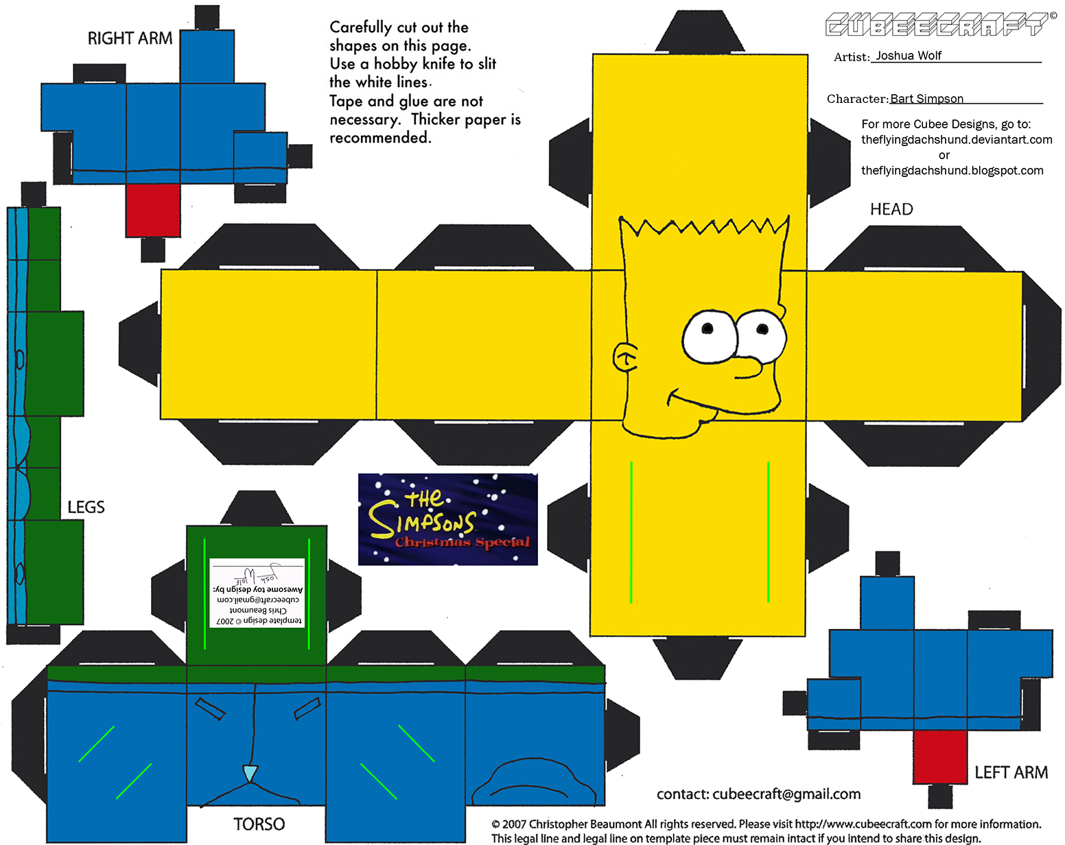 bart simpson rubik's cube