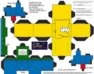 X-Mas16.5: Bart Simpson Cubee