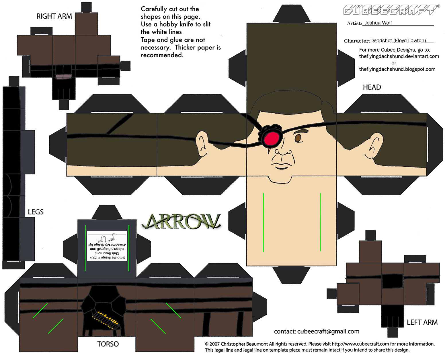 Arrow3: Deadshot Cubee