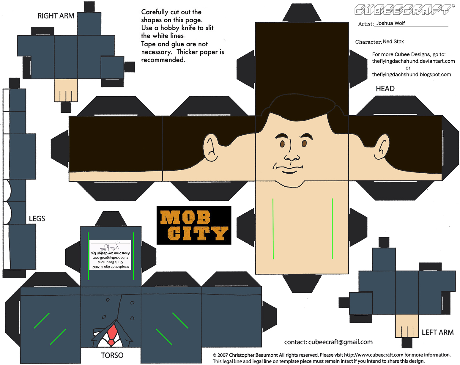 MobCity1: Ned Stax Cubee