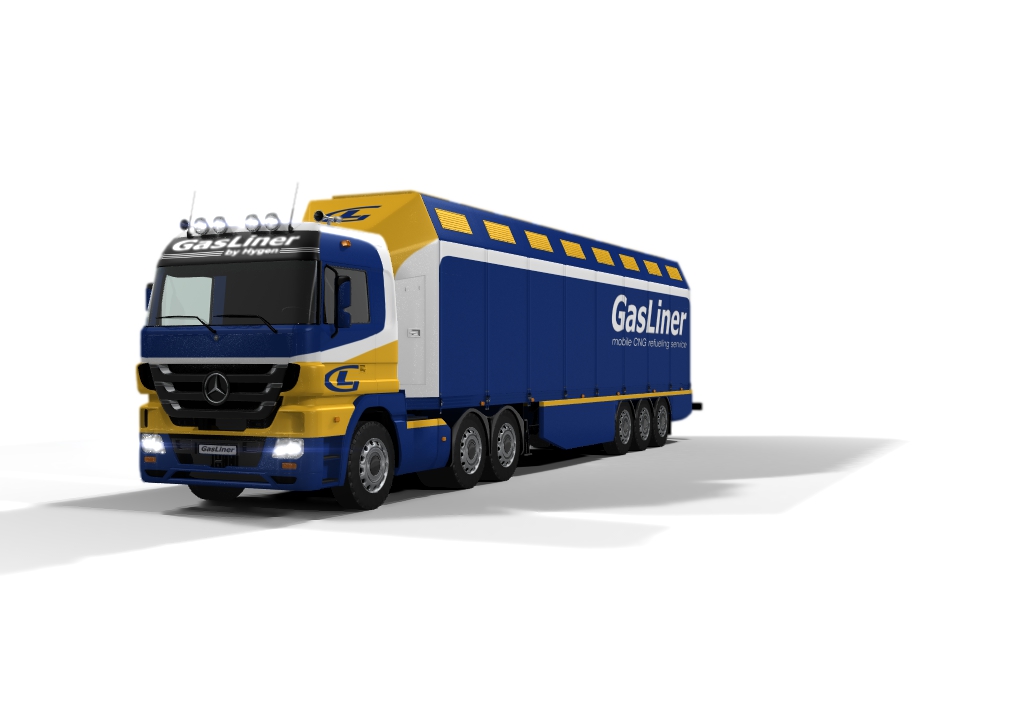 Actros with textures 360