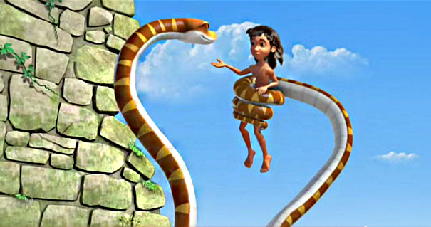 Mowgli and Kaa in The Jungle Book TV Series by Swedishhero94 on DeviantArt