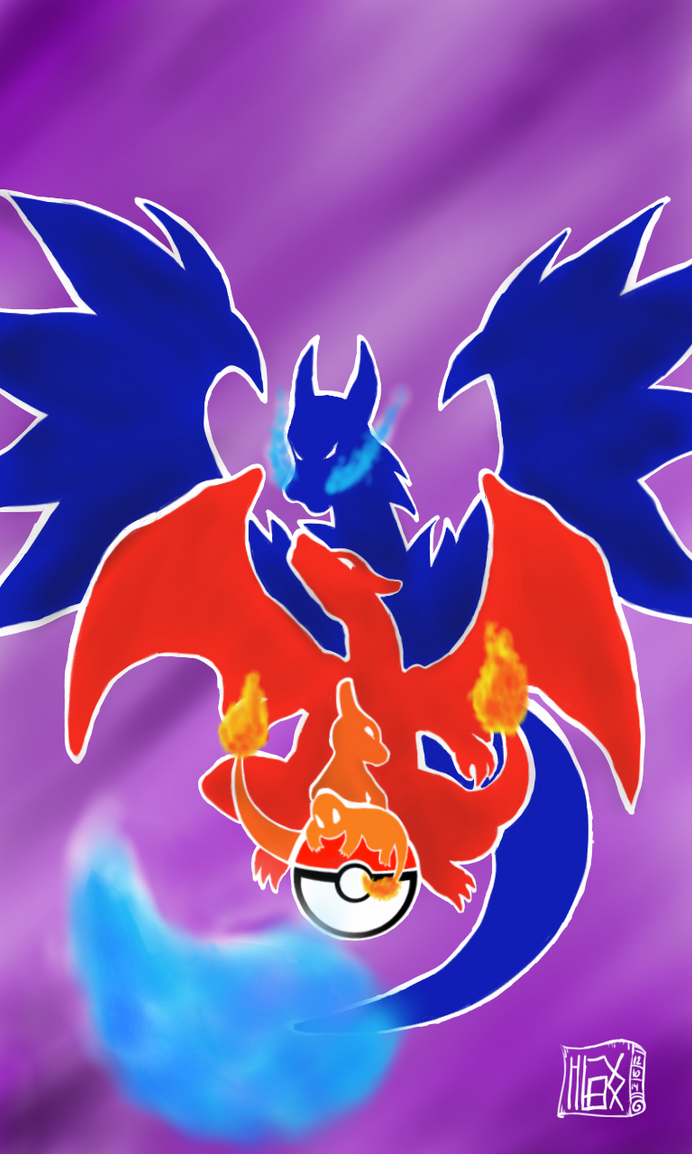 Charmander evolution !!! by LksBast on DeviantArt