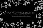 floral swirls brushes