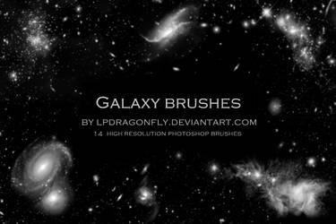 galaxy brushes